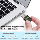 2 in 1 USB Bluetooth 5.0 WiFi Dongle Receiver Adapter 2