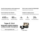 2 In 1 USB-C Wireless Lavalier Clip Microphone Mic Set 3