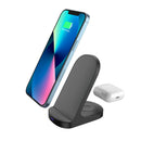 2 in 1 Wireless Charger Stand With 15W for Phone