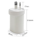 2 Port USB Phone Charger 5V 2A Dual USB Wall Charging AC