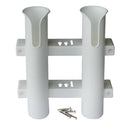 2 Rod Holder Rack - White 1