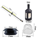 2 Set Whipper Snipper Line Trimmer Cutter Fuel Line Filter
