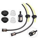 2 Set Whipper Snipper Line Trimmer Cutter Fuel Line Filter