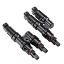 2 To 1 T Branch Cable Connectors Solar Panel PV Connector