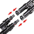 2 To 1 T Branch Cable Connectors Solar Panel PV Connector