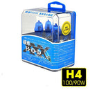 2 x H4 100W Light Bright White Car Headlight Bulbs Lamp 12V