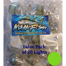 20 pcs Deep Water Strobe Fishing Light - Value Pack 10