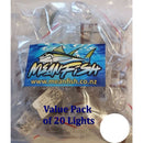 20 pcs Deep Water Strobe Fishing Light - Value Pack 6