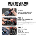 20000mAh Jump Starter 2000A 8