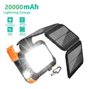 20000mAh Solar Charger Power Bank 5