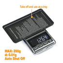 200g 0.01g Weight Jewellery Electronic Pocket Scale 3