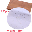 200PCS Air Fryer Liners Perforated Parchment Paper Round