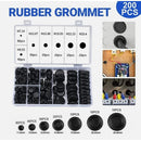 200Pcs Auto Rubber Grommet Assortment Set 3