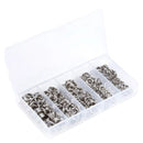 200pcs Stainless Steel Fishing Split Rings 1