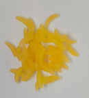50PCS 2cm 0.3g Artificial Soft Grub Bait