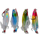 5 x15 gram Lures with Tackle Box for Trout Salmon Kahawai