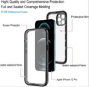 iPhone 12 Pro Waterproof Case Redpepper Full Protective Cover