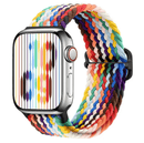 Apple Watch Braided Nylon Band – Adjustable Buckle, Lightweight & Stretchy