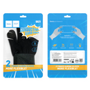 Mobile Gaming Finger Sleeves Silver Fiber (GA21)