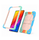 Samsung Galaxy Tab A11 Rugged Shockproof Case with Kickstand (Rainbow)