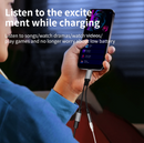 Dual-Port USB-C Adapter Cable with PD Fast Charging & 2-in-1 Type-C Audio Support