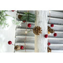 20LED Pine Cone Christmas Lights String Fairy Xmas Wire