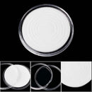 20Pcs Clear Round 40mm Direct Fit Airtight Coin Capsules