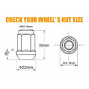 20PCS Wheel Nuts M12x1.5 - Multi 3