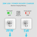 20W Fast Wall Charger – USB-C PD Charger with Type-C Cable 3