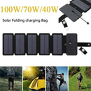 20W Foldable Solar Panel 5V 2.1A Solar Charger Tools &