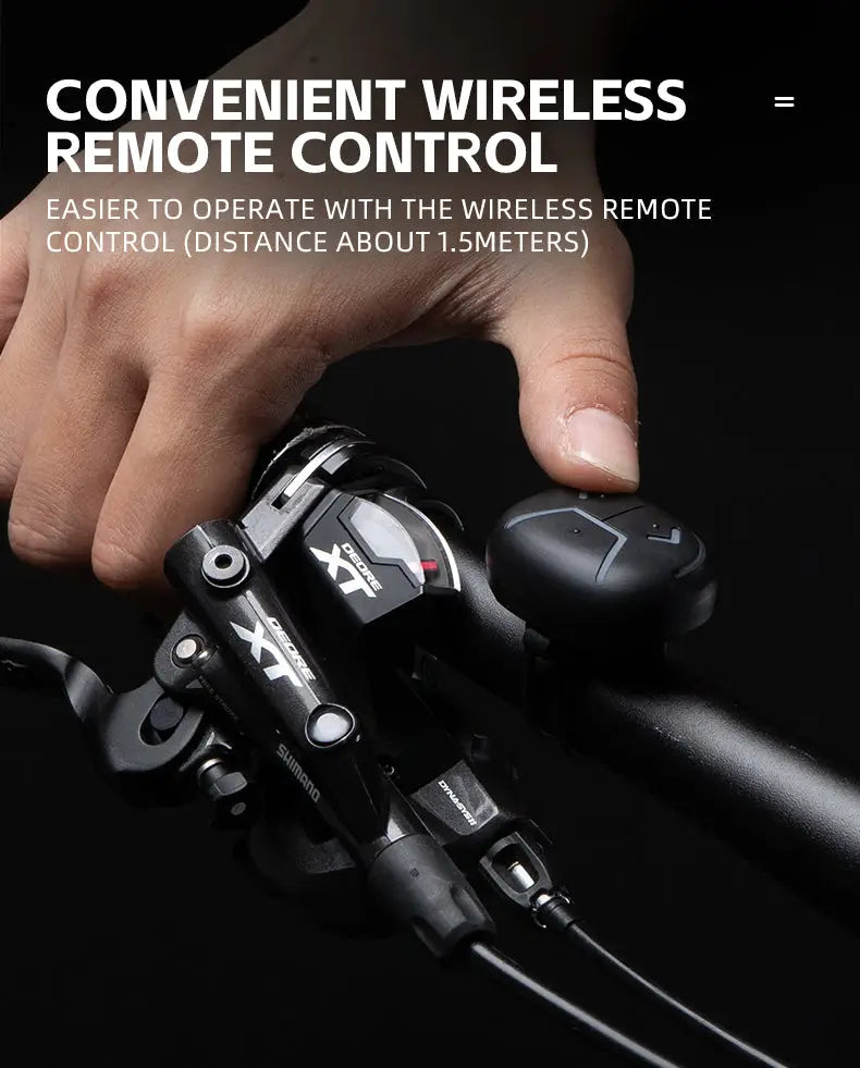 Bike Bicycle Smart Brake Back Tail light with Wireless