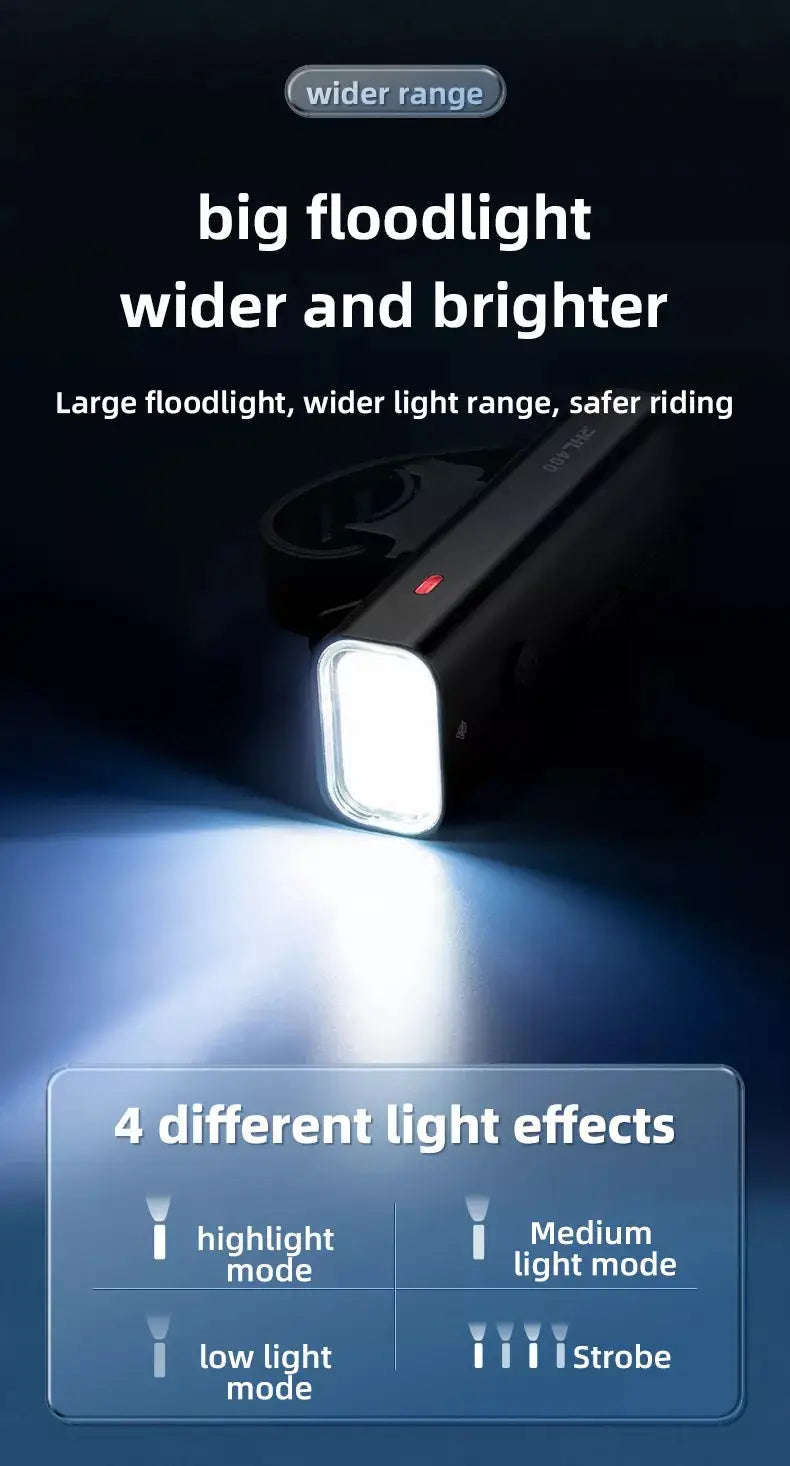 Bike Front Light Bicycle 400 Lumens Handlebar Lamp