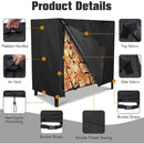 244x61x107cm Firewood Rack Cover 3