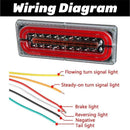 24V LED Tail Lights Trailer Lights 3
