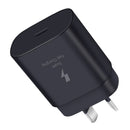 25W Super Fast Wall Charger Type-C Cable For Samsung Galaxy