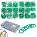 270pcs HNBR Green O Ring Assortment Imperial & Metric