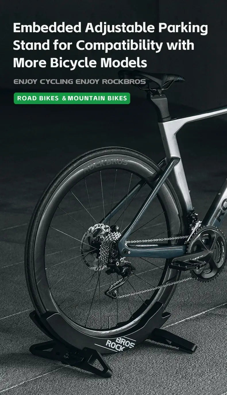Bicycle Parking Stand Rack Adjustable Width for MTB Road