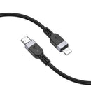 27W PD Silicon Super Fast Charging Cable - Lightning