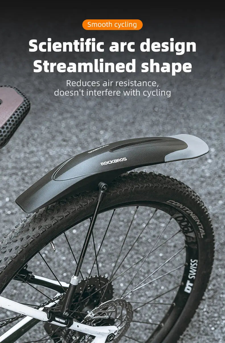 Bicycle Mudguard Front Rear Fender for Mountain Bike 26’’