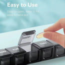 Daily Pill Box (Black)