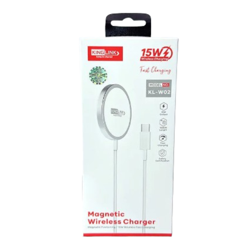 Kinglink 1m 15W Magnetic Wireless Charger KLW02