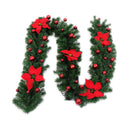 2PACK Christmas Fireplace Wreath 1