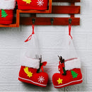 2pcs Christmas Decorations Children Gifts Candy Boots Gift