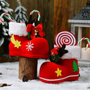 2pcs Christmas Decorations Children Gifts Candy Boots Gift