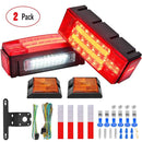 2PCS LED Trailer Lights Kit for 12V Trailer Boat Camper RV