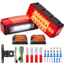 2PCS LED Trailer Lights Kit for 12V Trailer Boat Camper RV