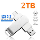 2TB - 16TB USB 3.2 Waterproof Flash Drive
