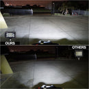2X 5inch LED Work Driving Light Bar Flood Beam Offroad Boat