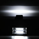 2X 5inch LED Work Driving Light Bar Flood Beam Offroad Boat