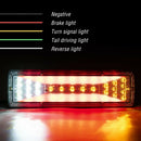 2x LED Trailer Lights Tail Lamp Stop Brake Dynamic